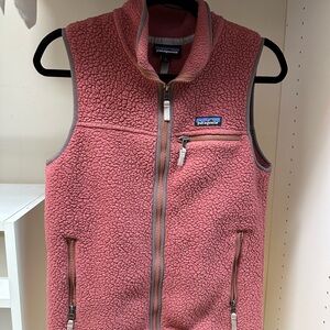Patagonia Women's Pink Fleece Vest